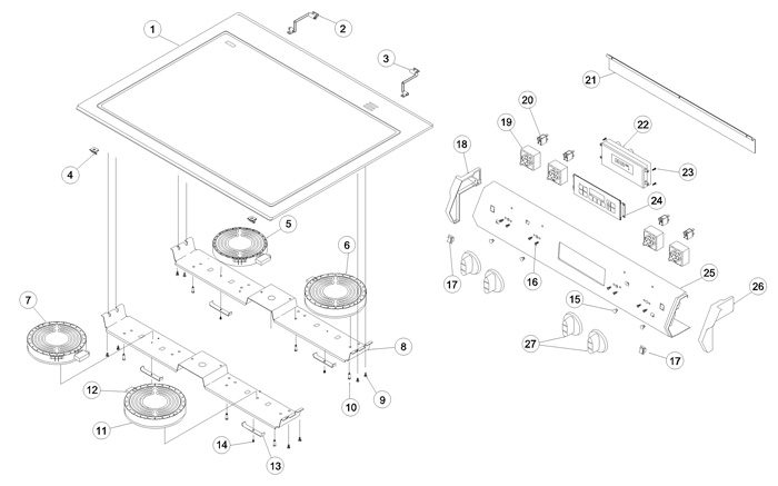 Amana ACS4250AW Range Schematic Diagram Amana ACS4250AW Range Schematic Diagram