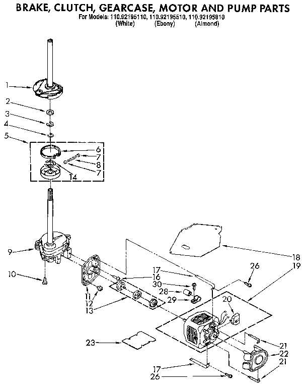 Whirlpool Washing Machine Motor Wiring Diagram - Complete Wiring Schemas