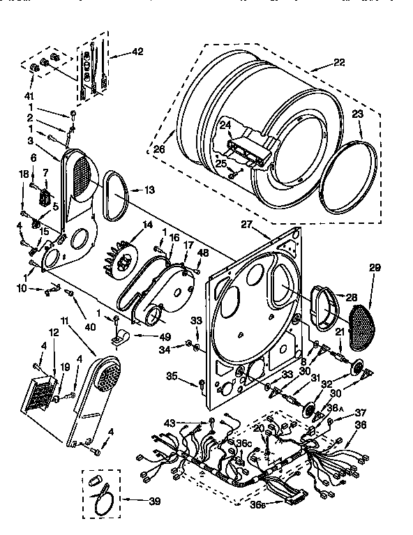 Kenmore Washer Model 110 Parts Diagram Diagram For You