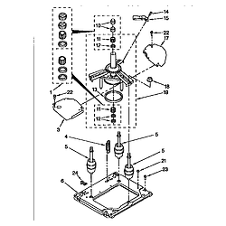 110985751 Washer/Dryer Machine base Parts diagram