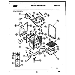 3039910003 Range - Gas Body Parts diagram