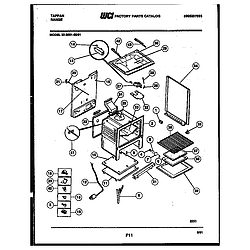 3039912303 Range - Gas Body Parts diagram