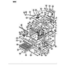 64HN4TKVWEV Range Body Parts diagram