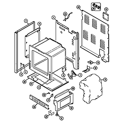 6898XRB Range Body Parts diagram