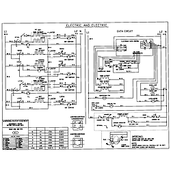 79046803991 Elite Electric Slide-In Range Wiring Parts diagram