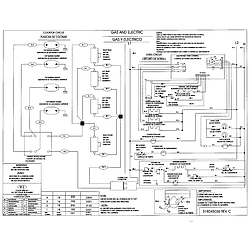 79046819992 Elite Dual Fuel Slide-In Range Wiring Parts diagram