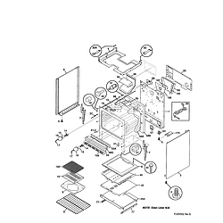 79075903993 Gas Range Body Parts diagram