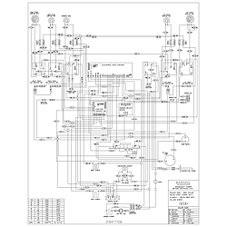 79096612400 Electric Range Wiring diagram Parts diagram