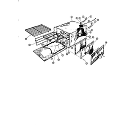 88370 Range Oven Parts diagram