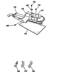 91145565893 Electric Range Door lock/wiring components Parts diagram