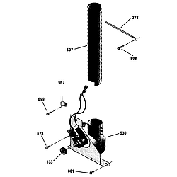 91145569893 Electric Drop-In Range Blower Parts diagram