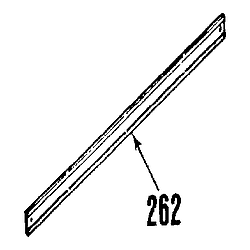 911465219 Slide-In Range Optional vertical trim extension 8078690 Parts diagram