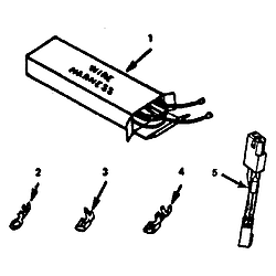 9114698812 Electric Range Wire harnesses and components Parts diagram