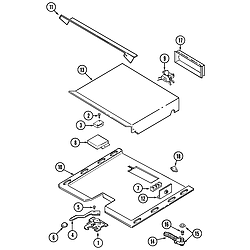 9875VRV Range Internal controls Parts diagram