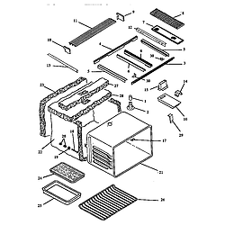 ARDS800E Electric Range Main body (ards800e/p1131920ne) (ards800ww/p1131920nww) (cards800e/p1131922ne) (cards800ww/p1131922nww) Parts diagram