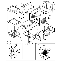 ARG7800WW Amana ARG7800WW Timer/Clock/ERC Cavity Parts diagram