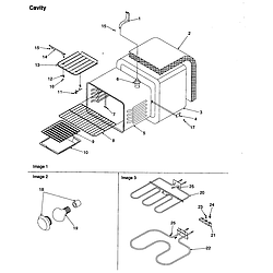 ART6511LL Amana ART6511LL Timer/Clock/ERC Cavity Parts diagram