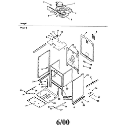 ARTS6651 Slide-In Electric Range Cabinet Parts diagram
