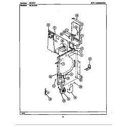 BCRE955 Range Body (bcre955) Parts diagram