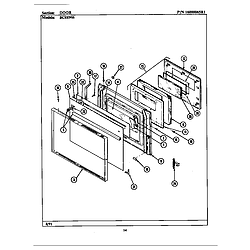 BCRE955 Range Door (bcre955) Parts diagram