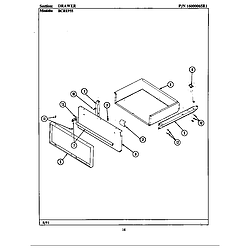BCRE955 Range Drawer (bcre955) Parts diagram