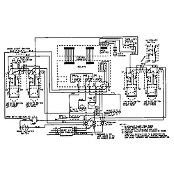 CHE9000BCE Range Wiring information Parts diagram
