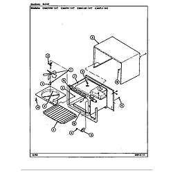 CM47JW14T Microwave Base Parts diagram