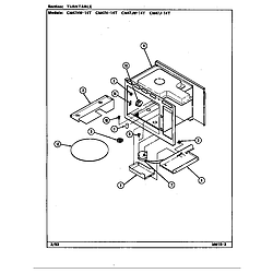 CM47JW14T Microwave Turntable Parts diagram