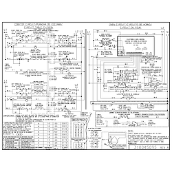 CPES389AC1 Range Wiring diagram Parts diagram