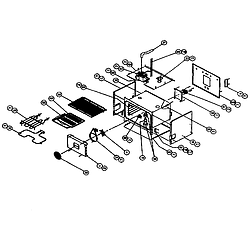CPS127 Oven Conv oven Parts diagram