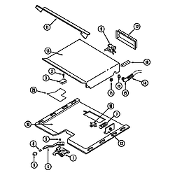 CWE9000 Range Internal controls (cwe9000bcm) (cwe9000bcm) Parts diagram