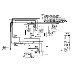 CWE9000ACE Range Wiring information (cwe9000bcm) Parts diagram