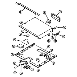 CWE9000BCB Range Internal controls (cwe9000bcb) (cwe9000bce) (cwe9000bdb) (cwe9000bde) Parts diagram