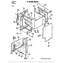 D156 Range Body (d156) Parts diagram