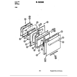 D156 Range Door (d156) Parts diagram