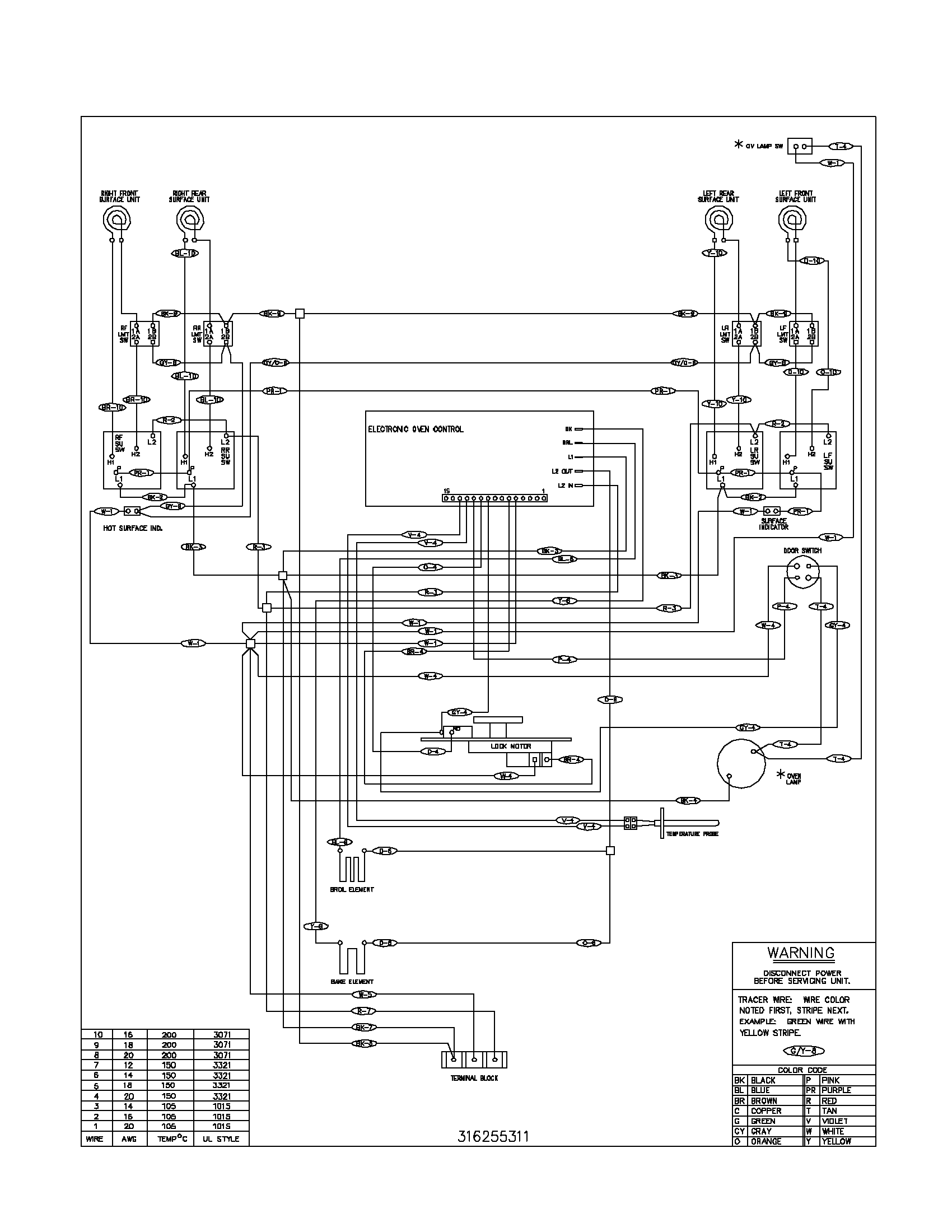 Frigidaire Fef366ccb Electric Range Timer