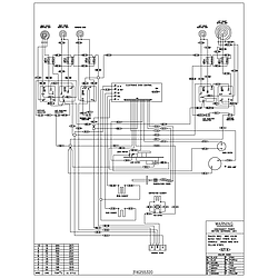FEFL88ACC Electric Range Wiring diagram Parts diagram