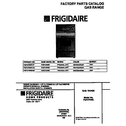 FGF379WECF Gas Range Cover Parts diagram