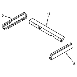 GMC275PDB1 Electric Oven Microwave Combo Microwave compartment Parts diagram