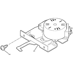 JKP15 Electric Oven Door lock Parts diagram