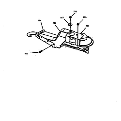 JKP45 Electric Wall Oven Door lock Parts diagram