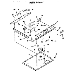 JSP38GP Electric Slide In Range Control Parts diagram