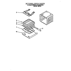KEBI276DBL1 Oven Internal oven Parts diagram