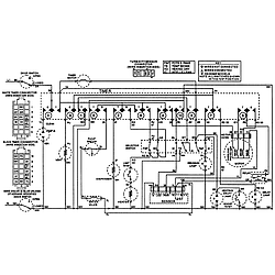 MDB6000AWA Dishwasher Wiring information Parts diagram