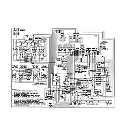 MER6772BCB Range Wiring information (fch) Parts diagram