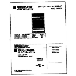 MGF354CGSC Gas Range Cover Parts diagram