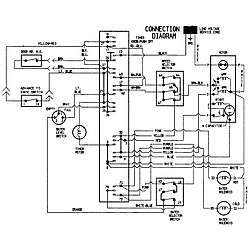 PAV2000AWW Washer Wiring information Parts diagram
