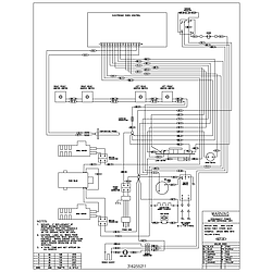 PLGF389ACA Gas Range Wiring diagram Parts diagram