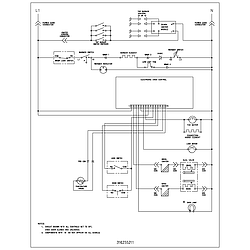PLGF389CCB Gas Range Wiring schematic Parts diagram