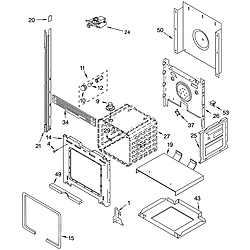 RBD275PDB15 Built In Oven - Electric Upper oven Parts diagram